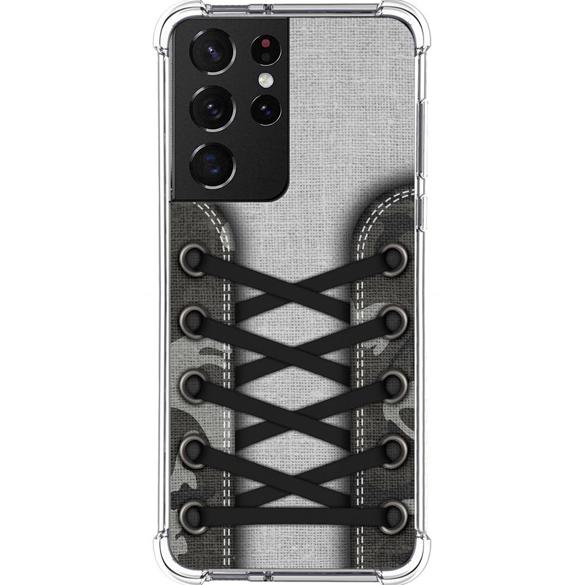 Funda Silicona Antigolpes para Samsung Galaxy S21 Ultra 5G diseño Zapatillas 16 Dibujos