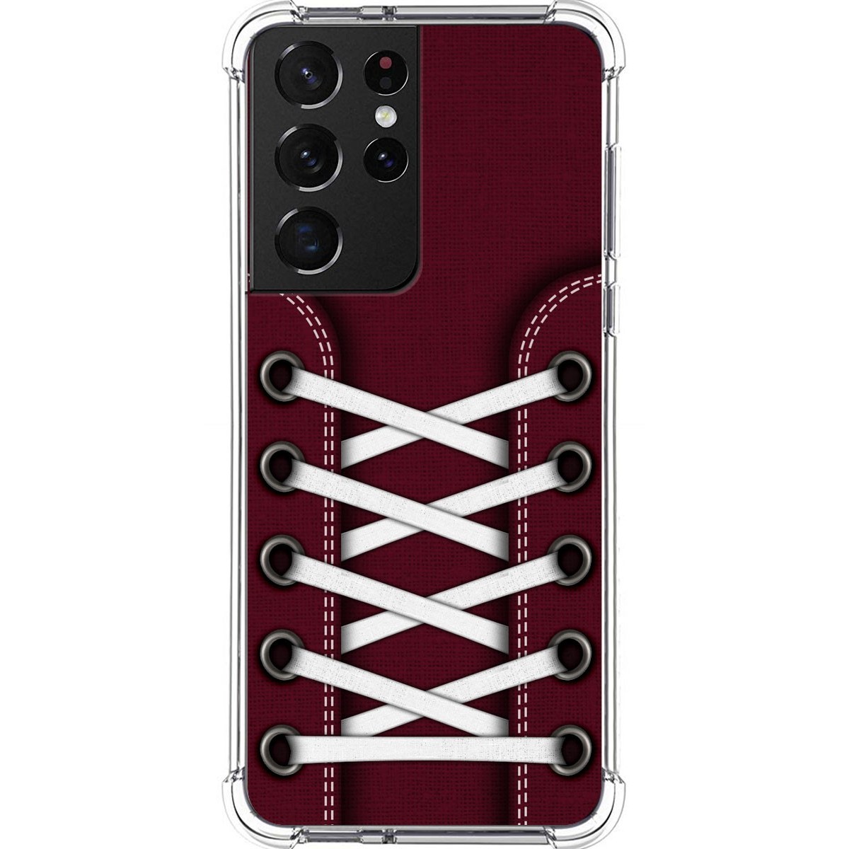 Funda Silicona Antigolpes para Samsung Galaxy S21 Ultra 5G diseño Zapatillas 17 Dibujos