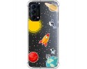 Funda Silicona Antigolpes para Oppo Find X3 Lite 5G diseño Espacio Dibujos