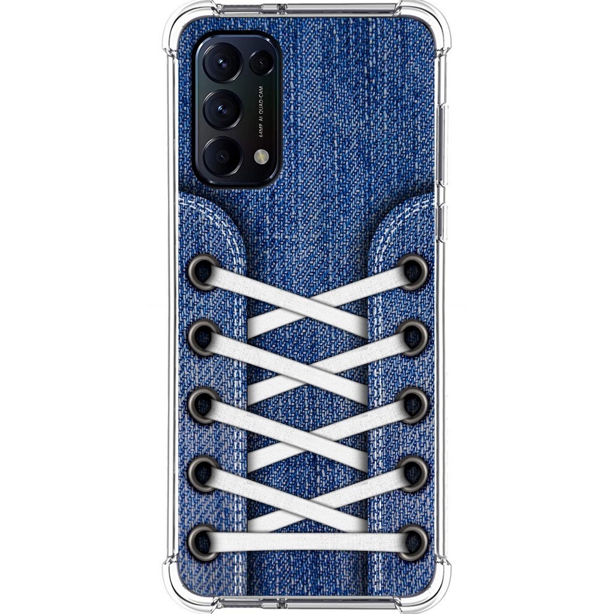 Funda Silicona Antigolpes para Oppo Find X3 Lite 5G diseño Zapatillas 01 Dibujos