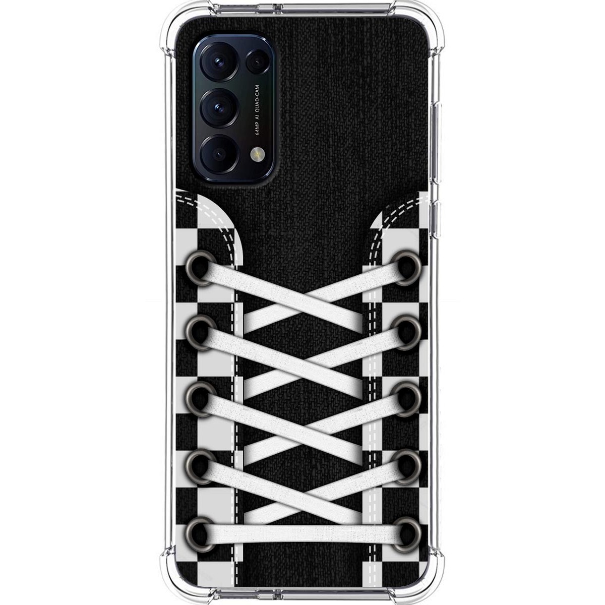 Funda Silicona Antigolpes para Oppo Find X3 Lite 5G diseño Zapatillas 03 Dibujos