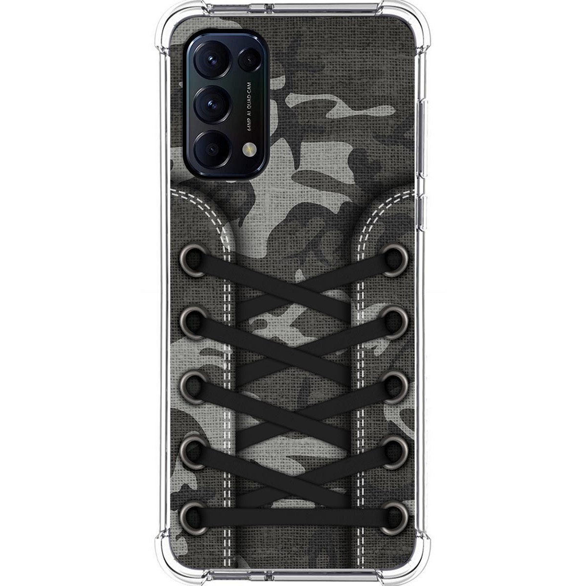 Funda Silicona Antigolpes para Oppo Find X3 Lite 5G diseño Zapatillas 15 Dibujos