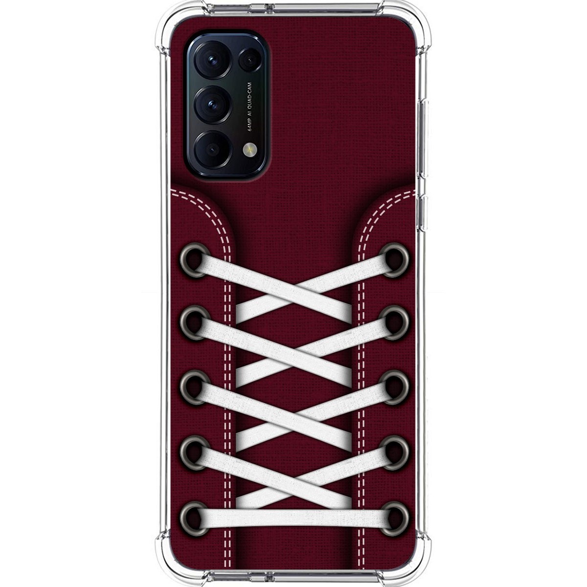 Funda Silicona Antigolpes para Oppo Find X3 Lite 5G diseño Zapatillas 17 Dibujos