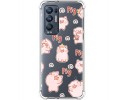 Funda Silicona Antigolpes para Oppo Find X3 Neo 5G diseño Cerdos Dibujos