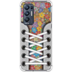 Funda Silicona Antigolpes para Oppo Find X3 Neo 5G diseño Zapatillas 05 Dibujos