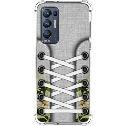 Funda Silicona Antigolpes para Oppo Find X3 Neo 5G diseño Zapatillas 08 Dibujos