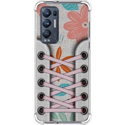 Funda Silicona Antigolpes para Oppo Find X3 Neo 5G diseño Zapatillas 09 Dibujos