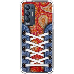 Funda Silicona Antigolpes para Oppo Find X3 Neo 5G diseño Zapatillas 10 Dibujos