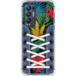 Funda Silicona Antigolpes para Oppo Find X3 Neo 5G diseño Zapatillas 12 Dibujos