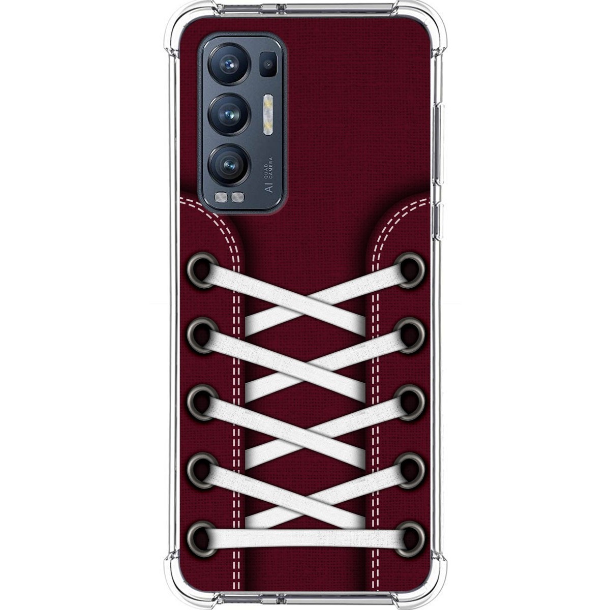 Funda Silicona Antigolpes para Oppo Find X3 Neo 5G diseño Zapatillas 17 Dibujos