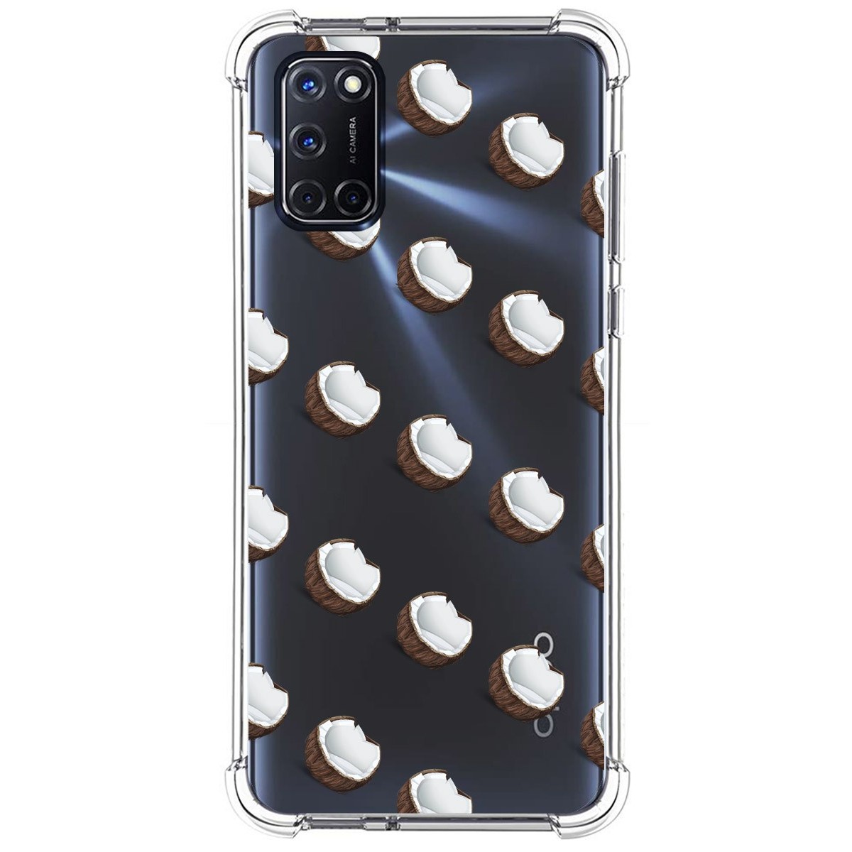 Funda Silicona Antigolpes para Oppo A52 / A72 diseño Cocos Dibujos
