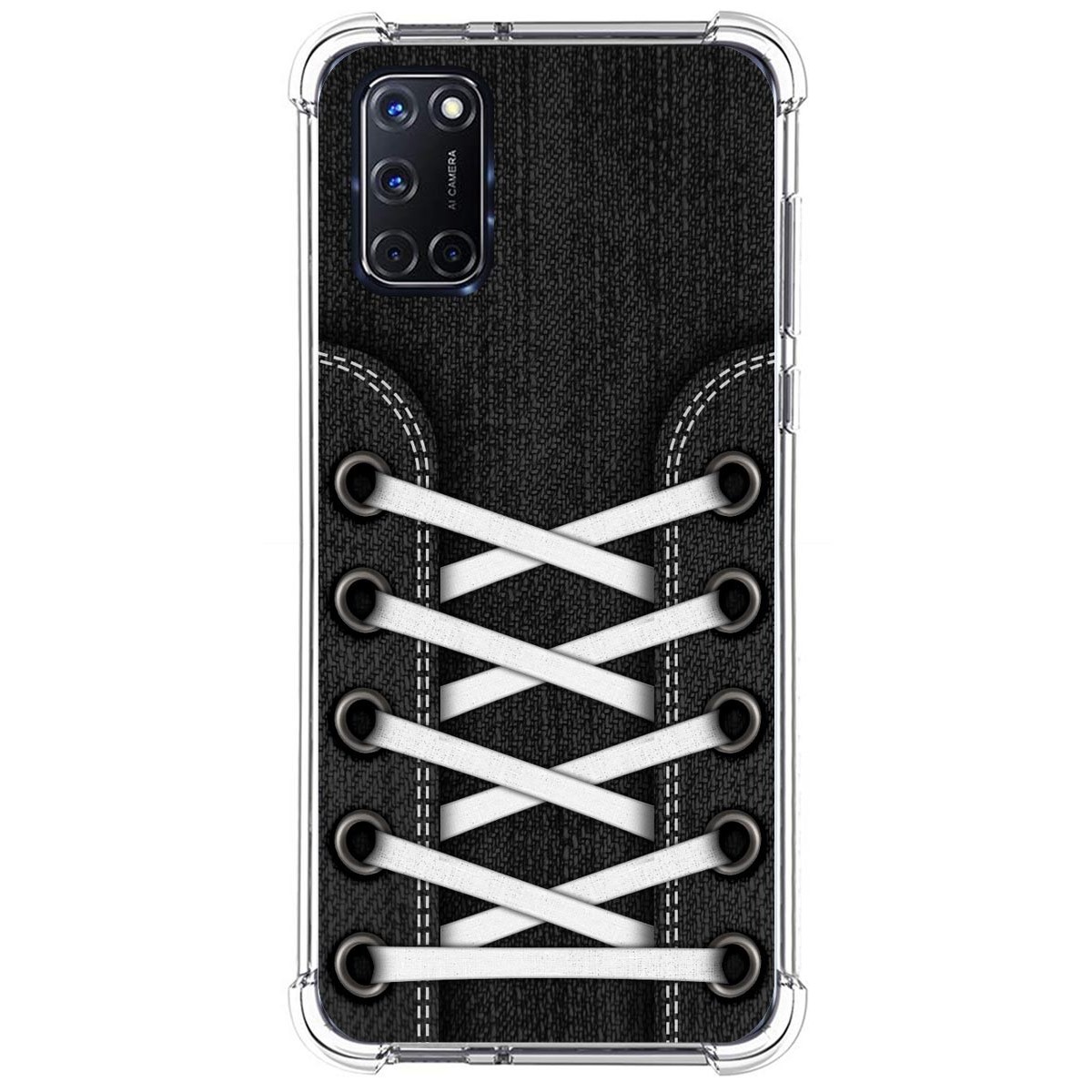 Funda Silicona Antigolpes para Oppo A52 / A72 diseño Zapatillas 02 Dibujos