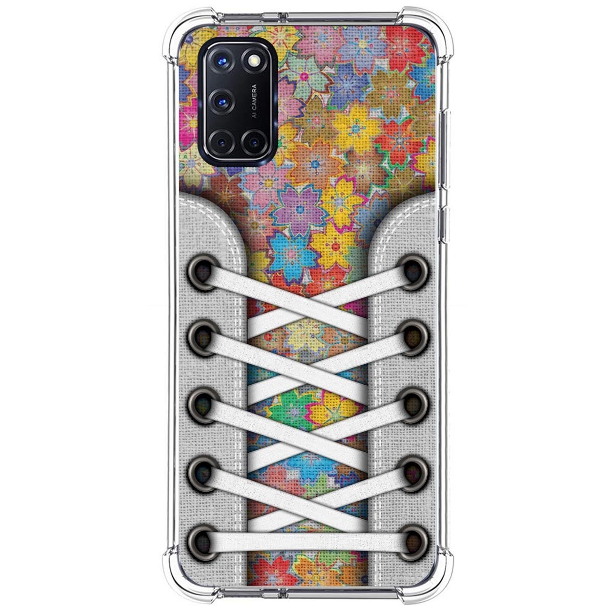 Funda Silicona Antigolpes para Oppo A52 / A72 diseño Zapatillas 05 Dibujos