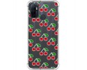 Funda Silicona Antigolpes para Oppo A53 / A53s diseño Cerezas Dibujos