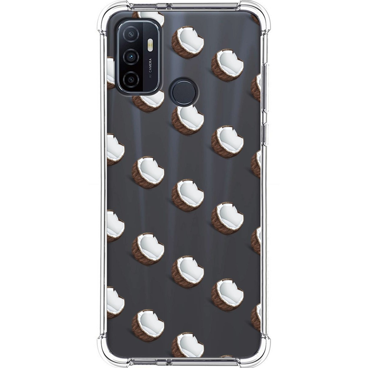 Funda Silicona Antigolpes para Oppo A53 / A53s diseño Cocos Dibujos