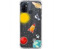 Funda Silicona Antigolpes para Oppo A53 / A53s diseño Espacio Dibujos