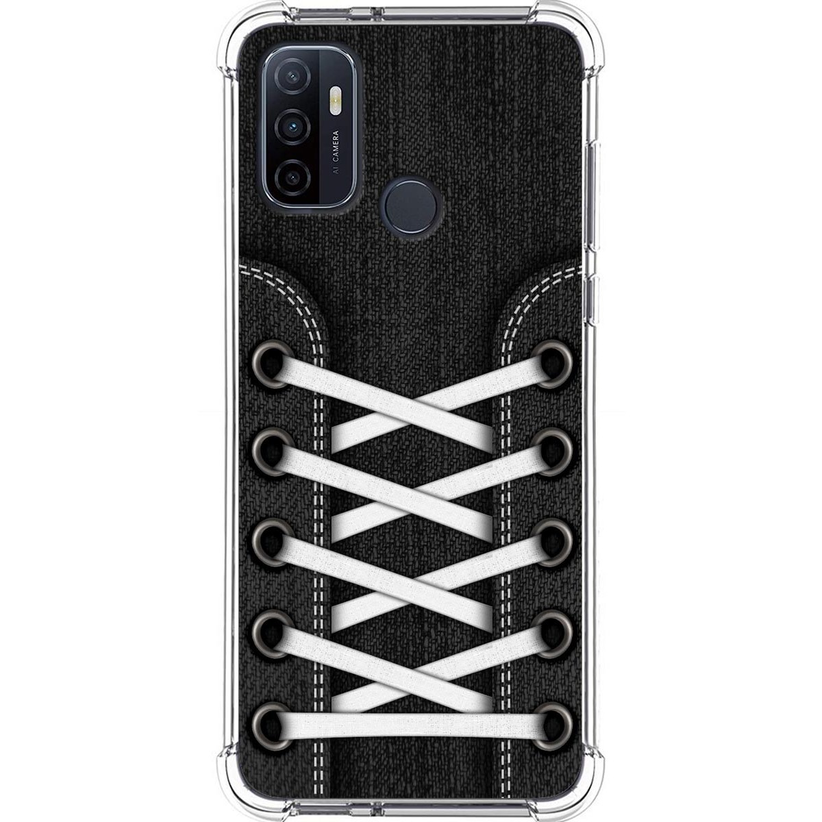 Funda Silicona Antigolpes para Oppo A53 / A53s diseño Zapatillas 02 Dibujos