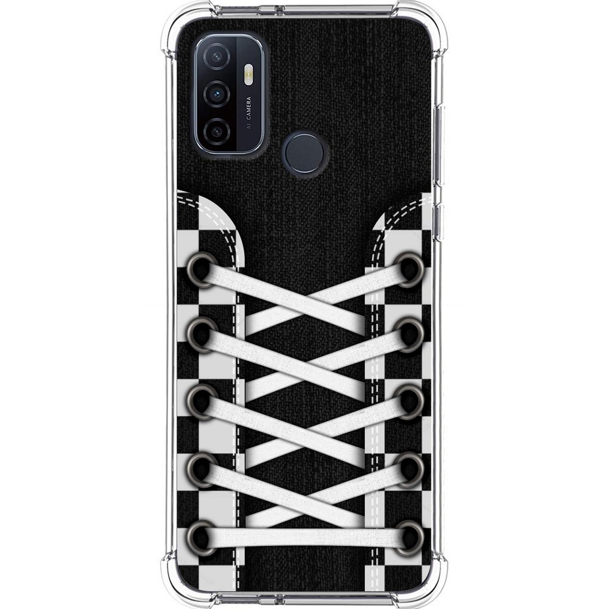 Funda Silicona Antigolpes para Oppo A53 / A53s diseño Zapatillas 03 Dibujos