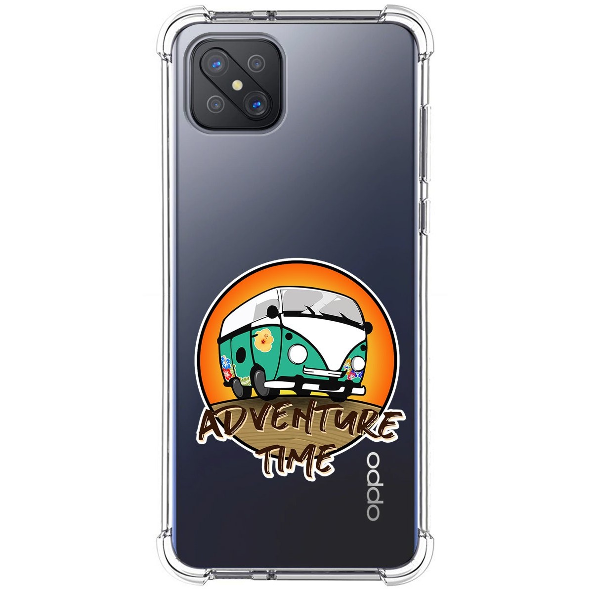 Funda Silicona Antigolpes para Oppo Reno 4Z 5G diseño Adventure Time Dibujos