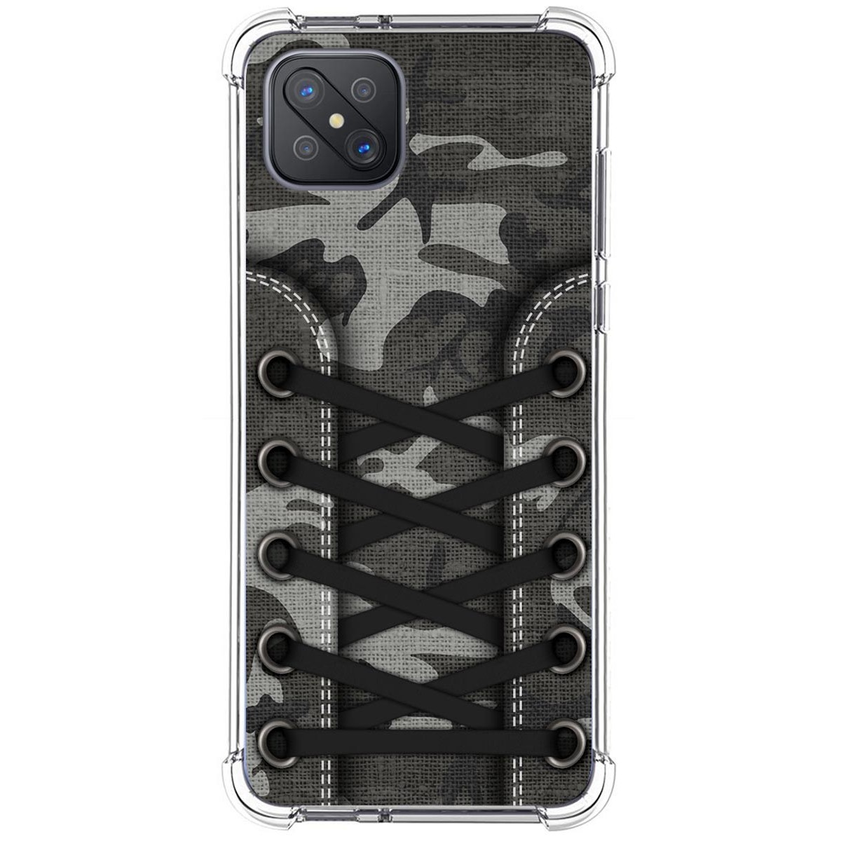 Funda Silicona Antigolpes para Oppo Reno 4Z 5G diseño Zapatillas 15 Dibujos