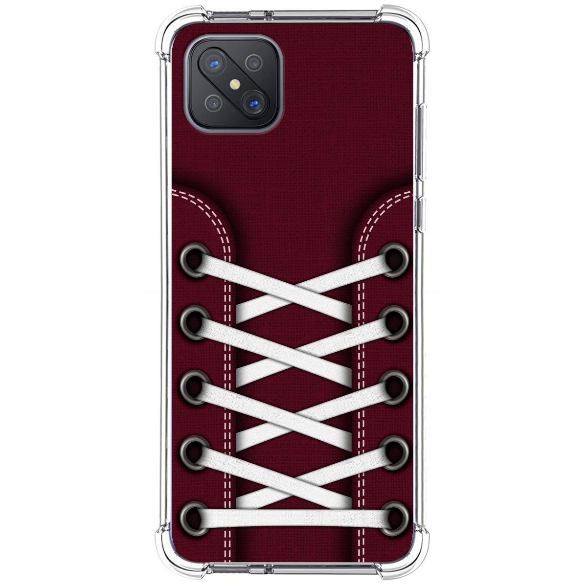 Funda Silicona Antigolpes para Oppo Reno 4Z 5G diseño Zapatillas 17 Dibujos