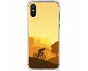Funda Silicona Antigolpes para Xiaomi Redmi 9A / 9AT diseño Ciclista Dibujos