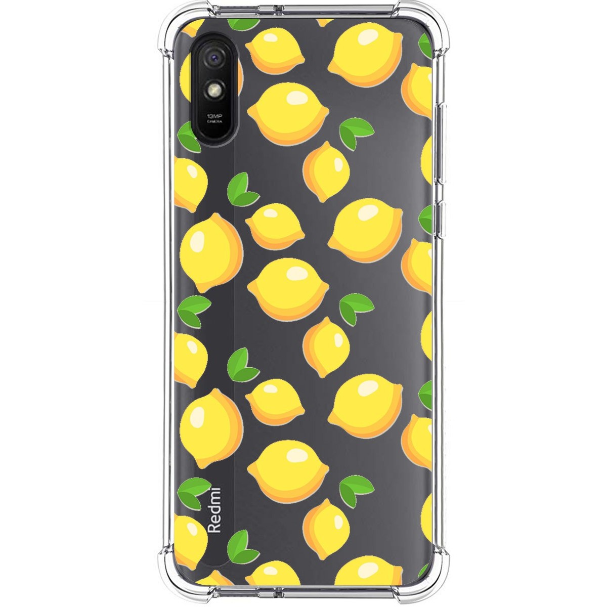 Funda Silicona Antigolpes para Xiaomi Redmi 9A / 9AT diseño Limones Dibujos