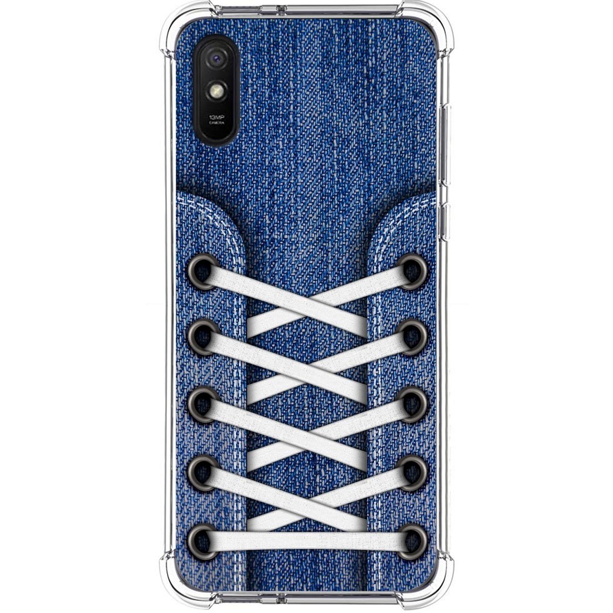 Funda Silicona Antigolpes para Xiaomi Redmi 9A / 9AT diseño Zapatillas 01 Dibujos