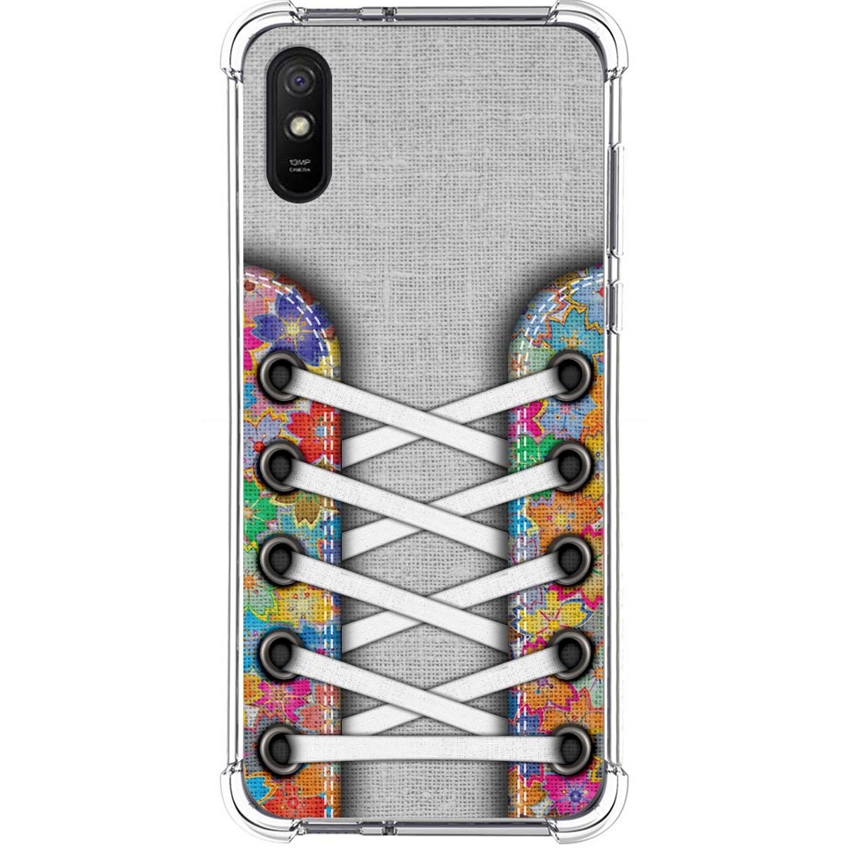 Funda Silicona Antigolpes para Xiaomi Redmi 9A / 9AT diseño Zapatillas 04 Dibujos