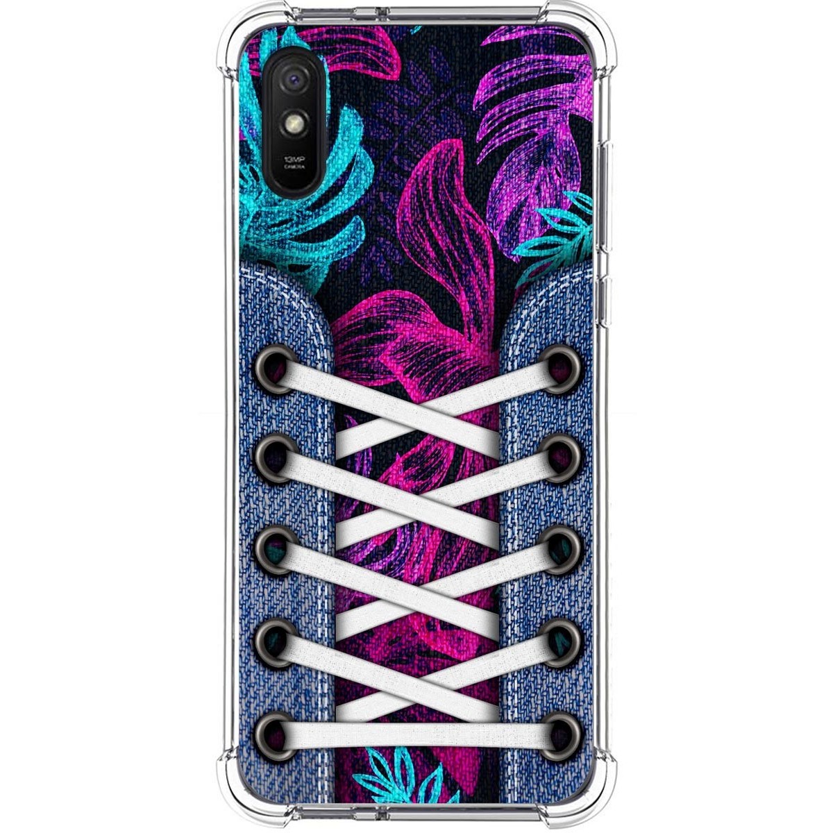 Funda Silicona Antigolpes para Xiaomi Redmi 9A / 9AT diseño Zapatillas 07 Dibujos