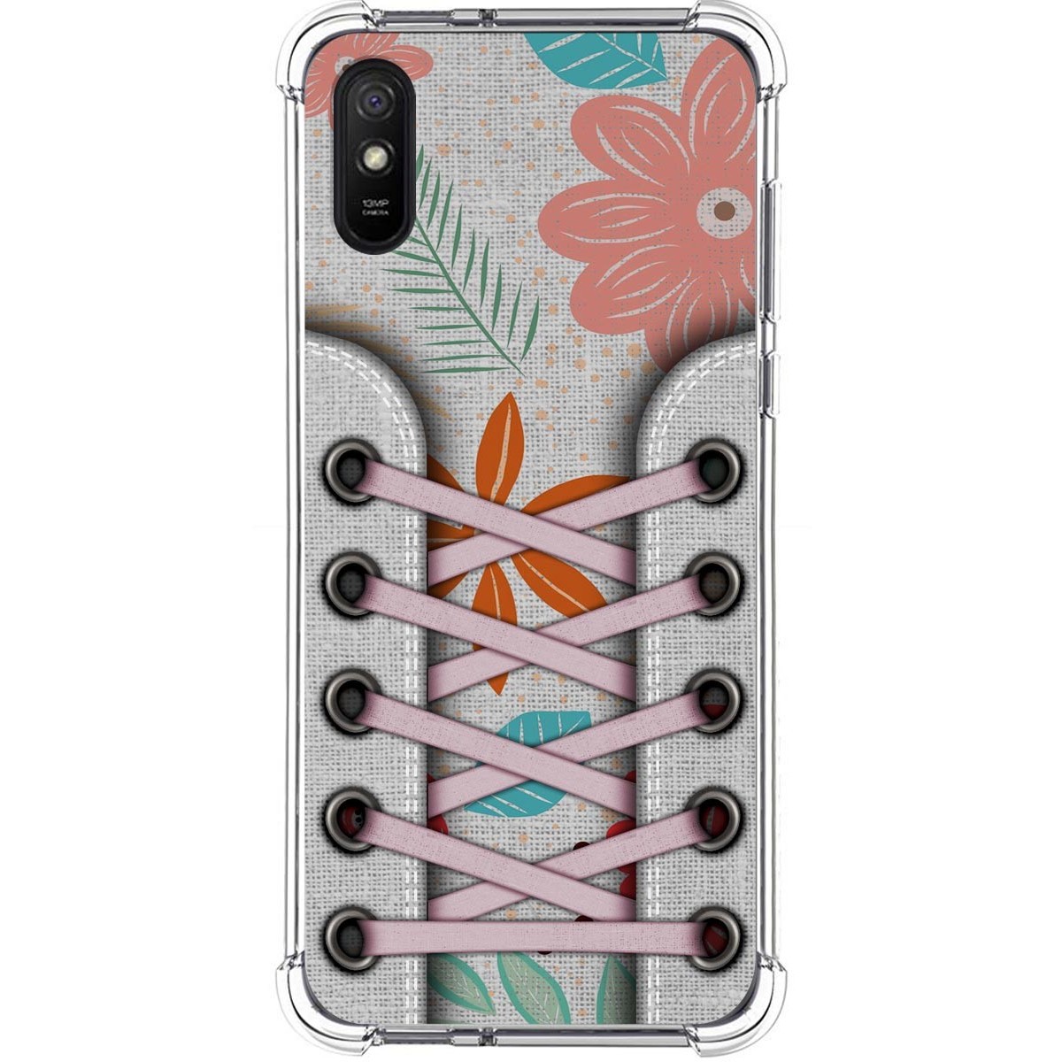 Funda Silicona Antigolpes para Xiaomi Redmi 9A / 9AT diseño Zapatillas 09 Dibujos