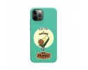 Funda Silicona Líquida Verde para Iphone 12 Pro Max (6.7) diseño Culo Natural Dibujos