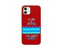 Funda Silicona Líquida Roja para Iphone 12 Mini (5.4) diseño Agua Dibujos