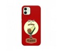 Funda Silicona Líquida Roja para Iphone 12 Mini (5.4) diseño Culo Natural Dibujos