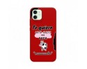 Funda Silicona Líquida Roja para Iphone 12 Mini (5.4) diseño Vaca Dibujos