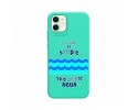 Funda Silicona Líquida Verde para Iphone 12 Mini (5.4) diseño Agua Dibujos