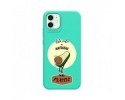 Funda Silicona Líquida Verde para Iphone 12 Mini (5.4) diseño Culo Natural Dibujos