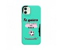 Funda Silicona Líquida Verde para Iphone 12 Mini (5.4) diseño Vaca Dibujos