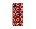 Funda Silicona Líquida Roja para Xiaomi Redmi Note 10 / 10S diseño Catrina Dibujos