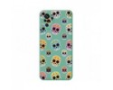 Funda Silicona Líquida Verde para Xiaomi Redmi Note 10 / 10S diseño Catrina Dibujos
