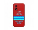 Funda Silicona Líquida Roja para Xiaomi Mi 10T / Mi 10T pro diseño Agua Dibujos