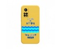 Funda Silicona Líquida Amarilla para Xiaomi Mi 10T / Mi 10T pro diseño Agua Dibujos