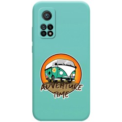 Funda Silicona Líquida Verde para Xiaomi Mi 10T / Mi 10T pro diseño Adventure Time Dibujos