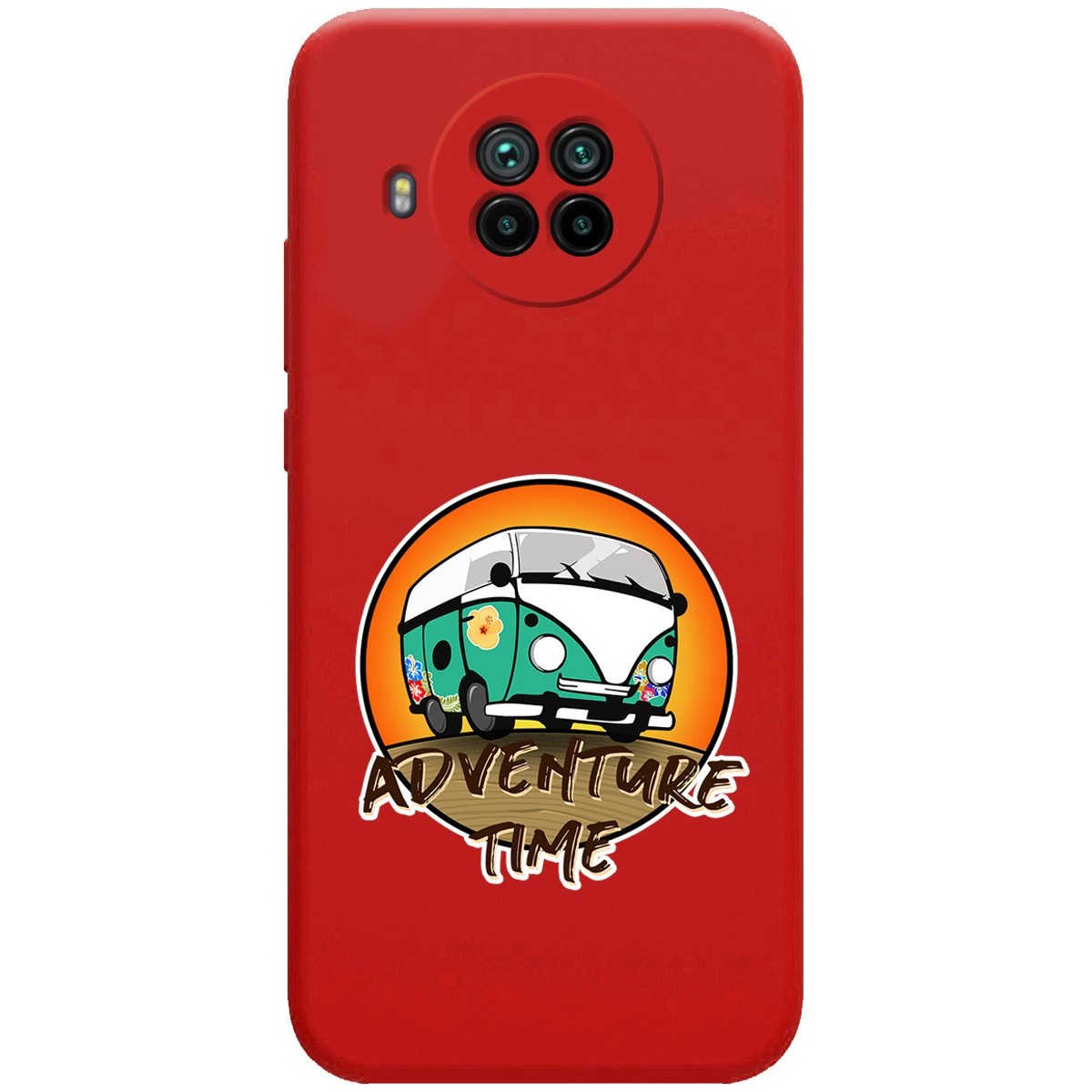 Funda Silicona Líquida Roja para Xiaomi Mi 10T Lite diseño Adventure Time Dibujos