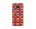 Funda Silicona Líquida Roja para Xiaomi Mi 10T Lite diseño Catrina Dibujos