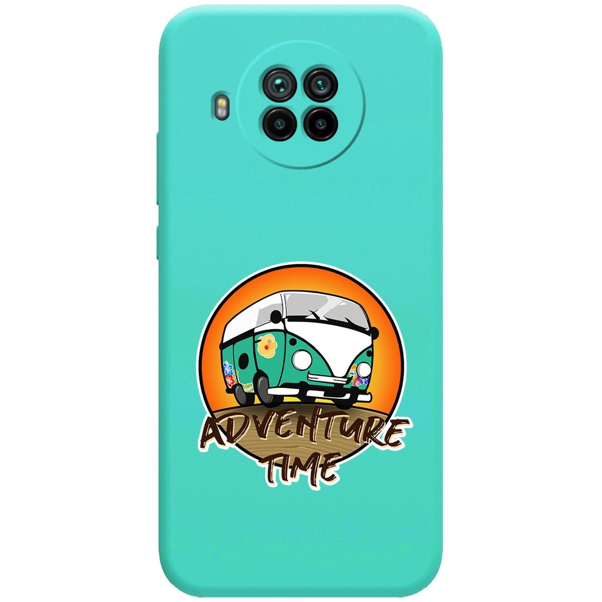 Funda Silicona Líquida Verde para Xiaomi Mi 10T Lite diseño Adventure Time Dibujos