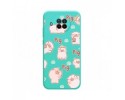 Funda Silicona Líquida Verde para Xiaomi Mi 10T Lite diseño Cerdos Dibujos