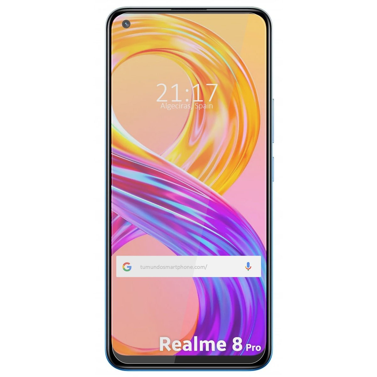 Protector Cristal Templado para Realme 8 4G / 8 Pro Vidrio