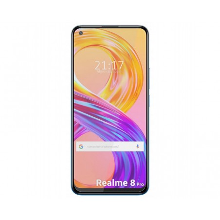 Protector Cristal Templado para Realme 8 4G / 8 Pro Vidrio
