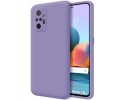 Funda Silicona Líquida Ultra Suave para Xiaomi Redmi Note 10 Pro color Morada